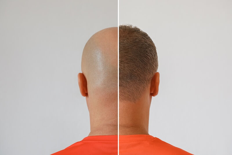 השתלת שיער לפני ואחרי 2
